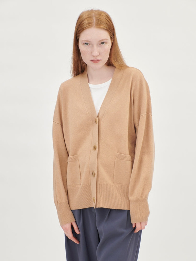 V-Neck Cashmere Cardigan | Gobi Cashmere