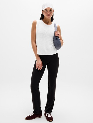 Getaway Linen Blend Muscle Tank | Athleta