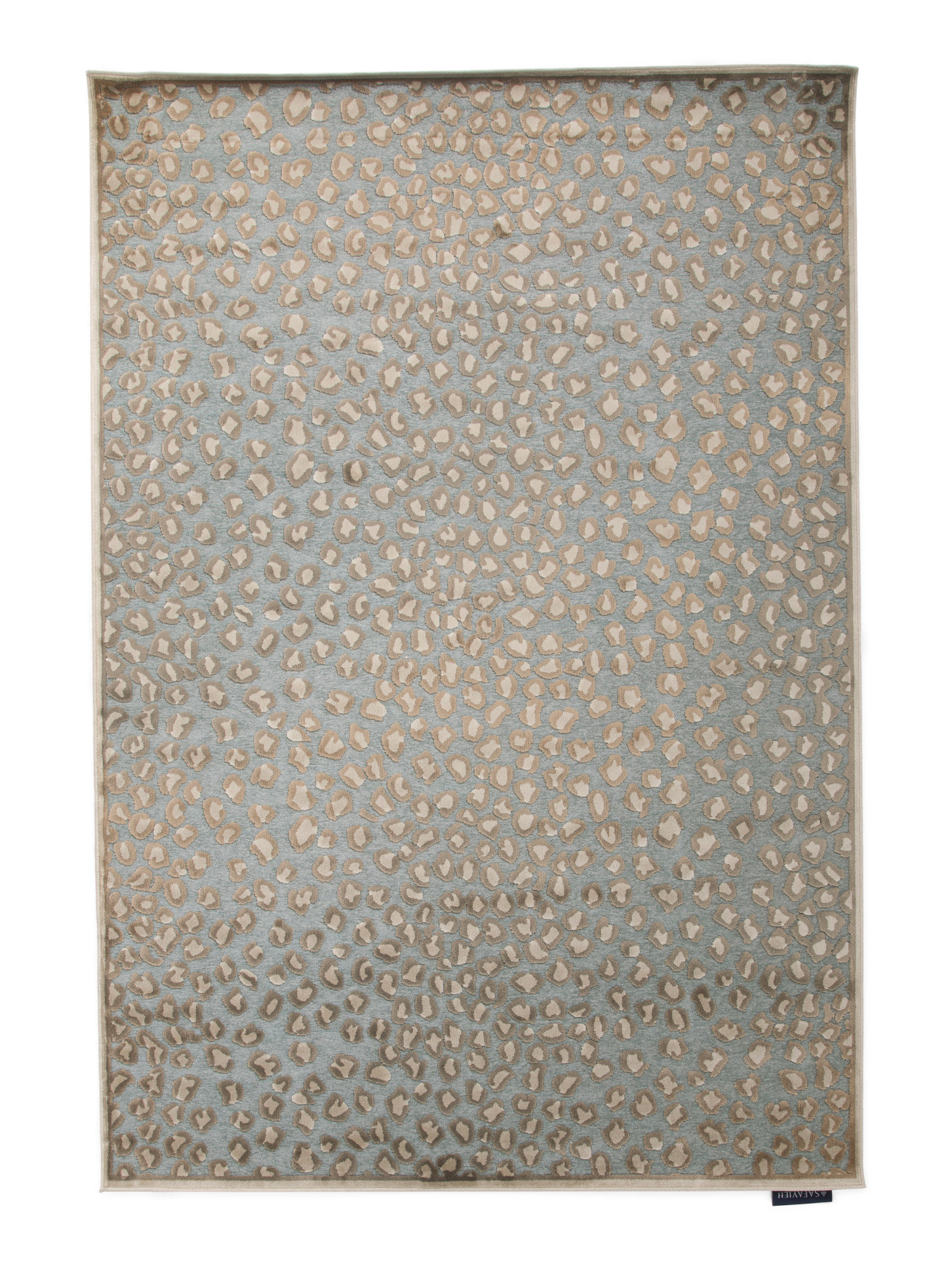 Made In Belgium 5x8 Paradise Shiny Soft Leopard Area Rug | TJ Maxx