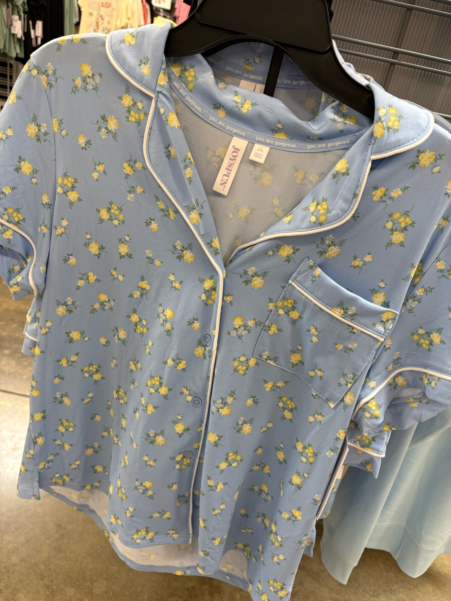 Joyspun Women’s Dreamy Soft Collection Bridal Short Sleeve Knit Notch Collar Top and Shorts Pajama Set, 2-Piece, Sizes XS-3X

Brides, brides-to-be, and cozy girls… this set is gorgeous! 💙✨

The Joyspun Dreamy Soft Collection Bridal Pajama Set is one of those finds that looks so much more expensive than it is. This beautiful blue 2-piece set features a classic notch collar button-front top with matching shorts in Joyspun’s ultra-soft knit fabric.

Whether you’re packing for your honeymoon, getting ready on your wedding morning, planning a girls’ getaway, or simply treating yourself to a new pajama set, this one is equal parts comfortable and elegant. The lightweight, breathable fabric makes it perfect for warm nights and slow mornings.

At just $17, this is an affordable luxury-inspired sleep set you’ll wear long after the wedding festivities are over.

#LTKStyle #Joyspun #BridalPajamas #WeddingMorning #HoneymoonEssentials #MatchingPajamas #Sleepwear #CozyStyle #WalmartFashion #AffordableLuxury #WomenStyle #LTKFinds