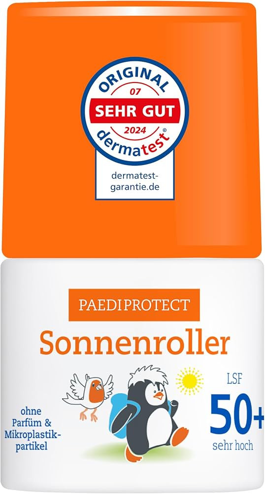 PAEDIPROTECT Sonnenroller LSF 50+, Roll-On Sonnencreme f\u00fcr Baby, Kinder & Erwachsene \u2013 ... | Amazon (DE)