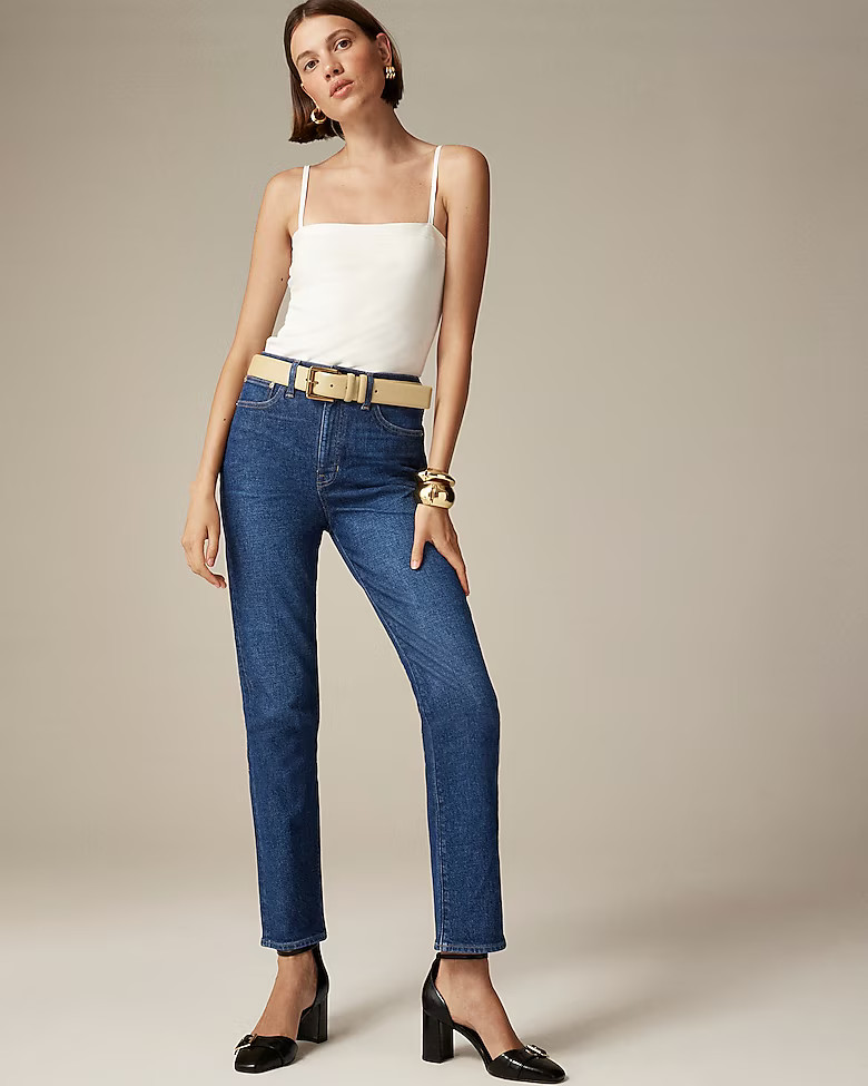 High-rise straight jean in 1996 semi-stretch | J. Crew US
