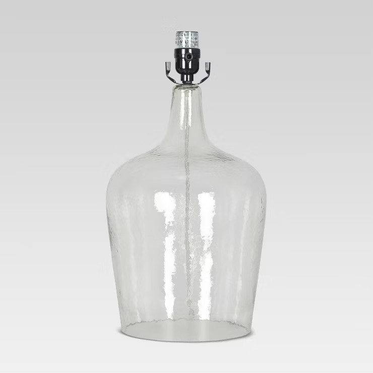 Artisan Glass Jug Large Lamp Base Clear - Threshold™ | Target