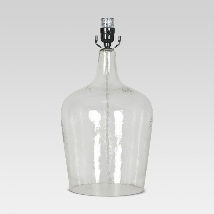 Artisan Glass Jug Large Lamp Base Clear - Threshold™ | Target