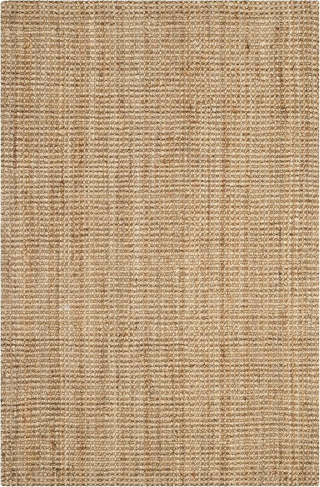 SAFAVIEH Area Rug 2x3 - Natural Fiber Collection - Natural Brown, Handmade Jute & Coir, Farmhouse... | Amazon (US)