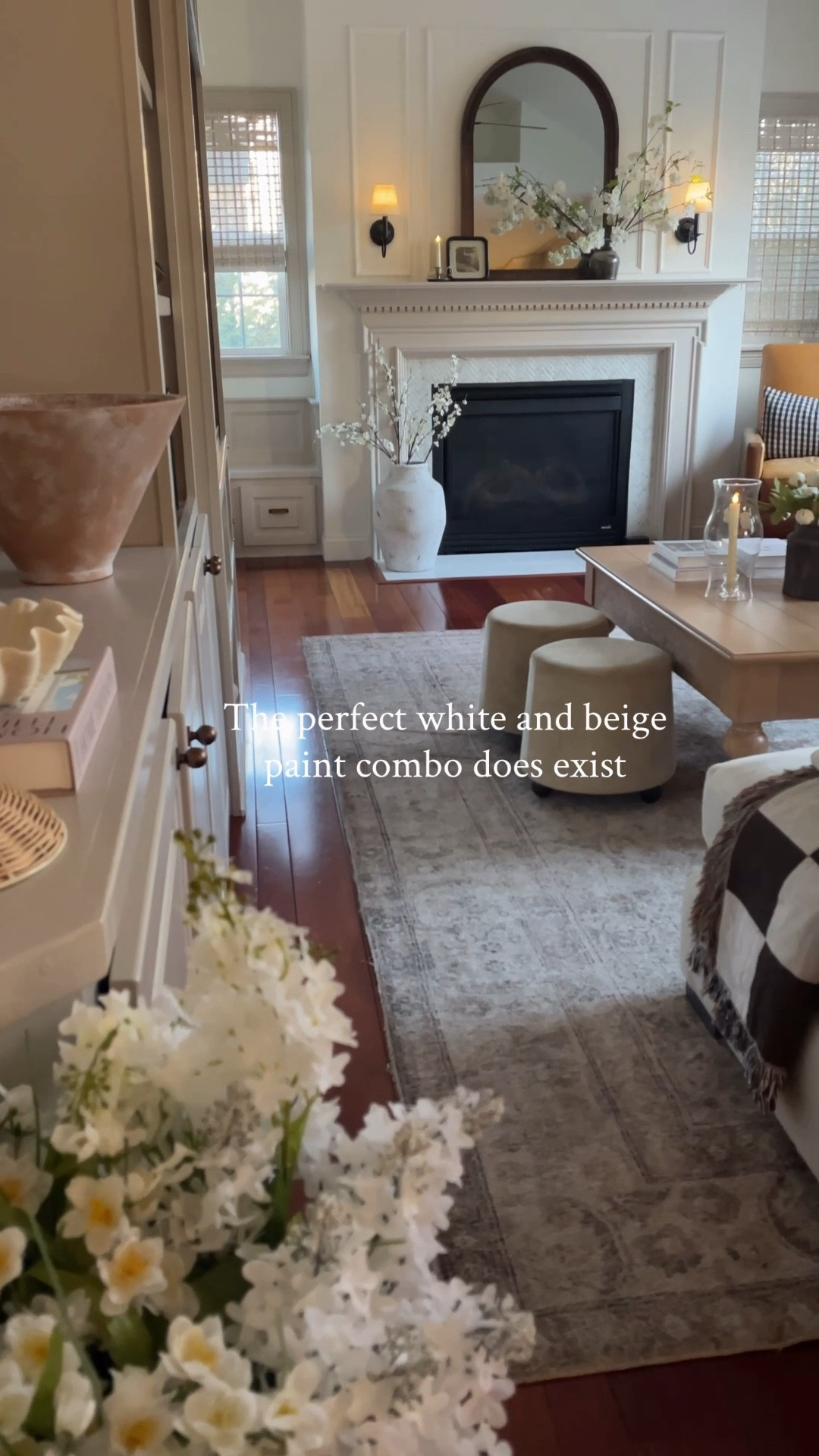 I did the hard work for you guys! 
.
And beige is back, baby. I never thought I’d say that but here we are.
.
My walls are Greek Villa by @sherwinwilliams 
.
My trim is color matched to Kensington Taupe from Jean Stoffer’s cabinetry line. You can buy a sample on their website and take it to any paint store to color match.
.
If color matching isn’t your thing Behr Wheat Bread is a close match.
.
Now I’m off to paint more of my home beige and white!

#LTKHome #LTKSaleAlert