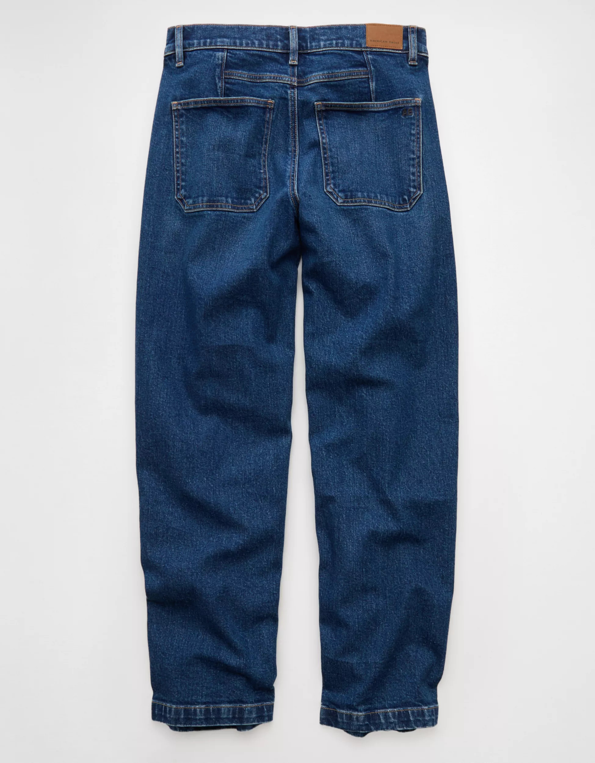 AE Strigid Low-Rise Baggy Barrel Jean | American Eagle Outfitters (US & CA)
