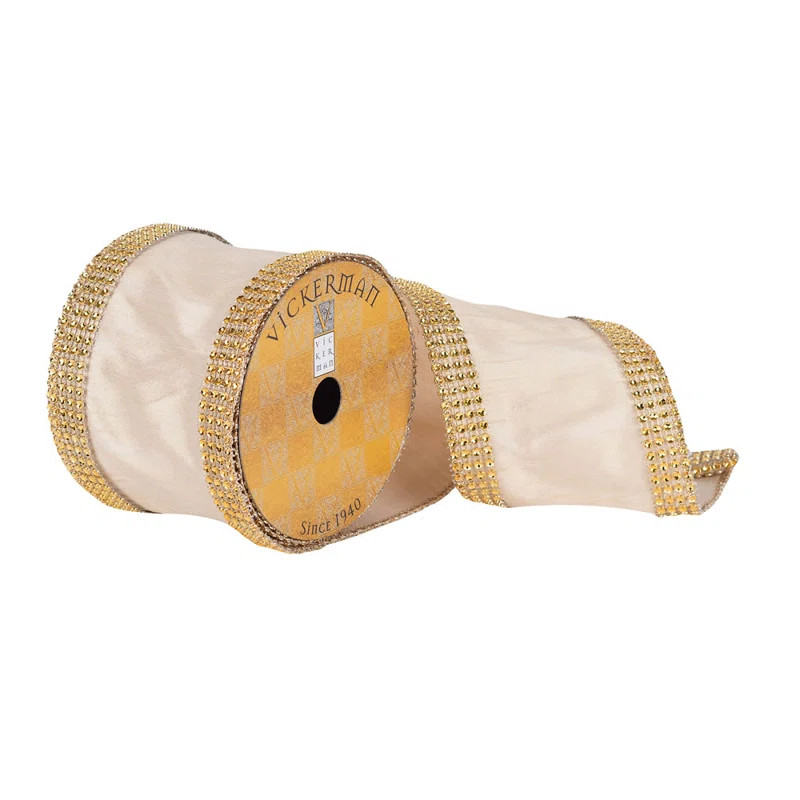 Dupion with Jewel Edges Ribbon | Wayfair North America