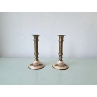 Beautiful Set Of 2 Brass Candlesticks, 1970S | Etsy (US)