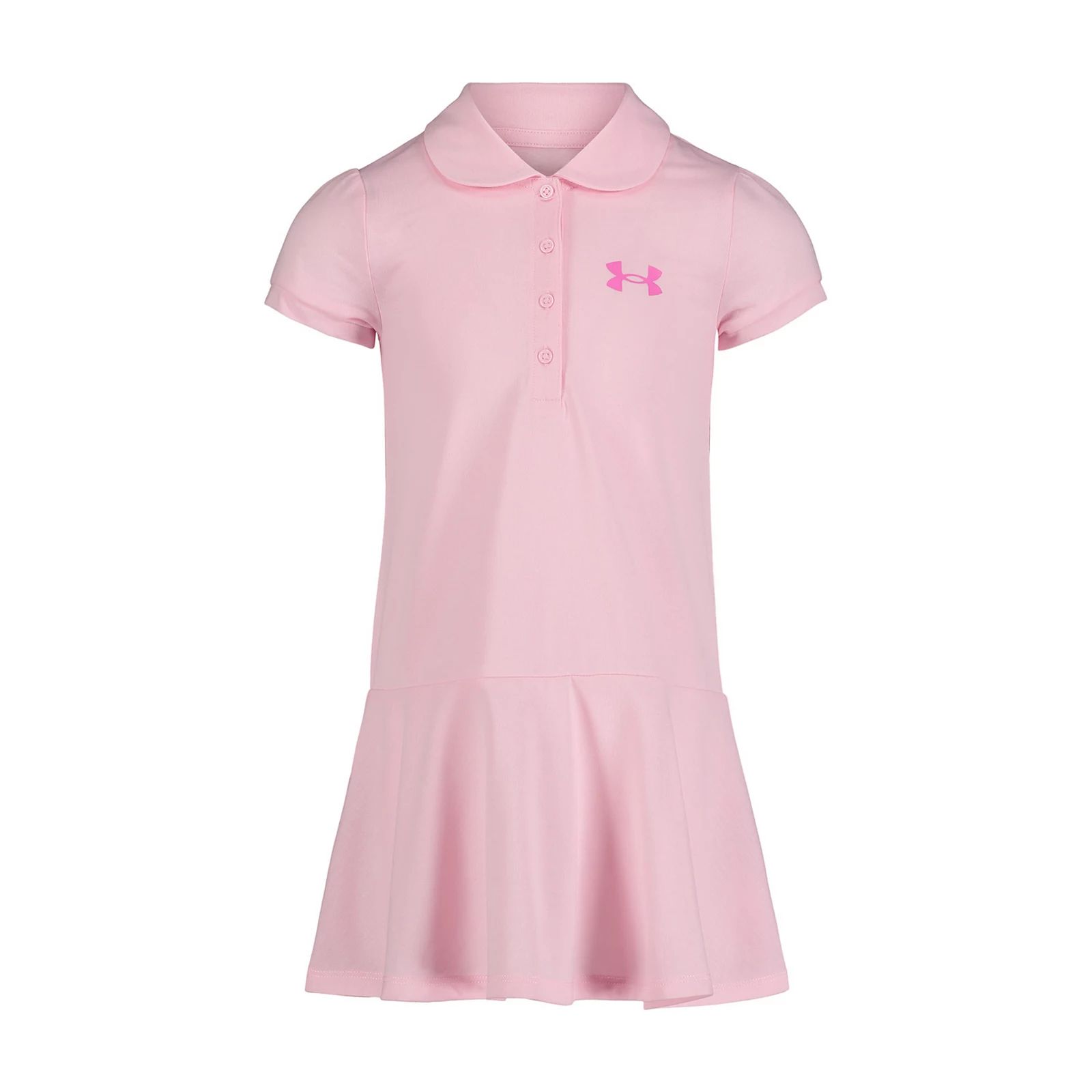 Toddler Girl Under Armour Short Sleeve Polo Dress | Kohl's