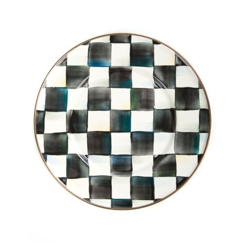 MacKenzie-Childs Courtly Check Salad Plate | Williams-Sonoma