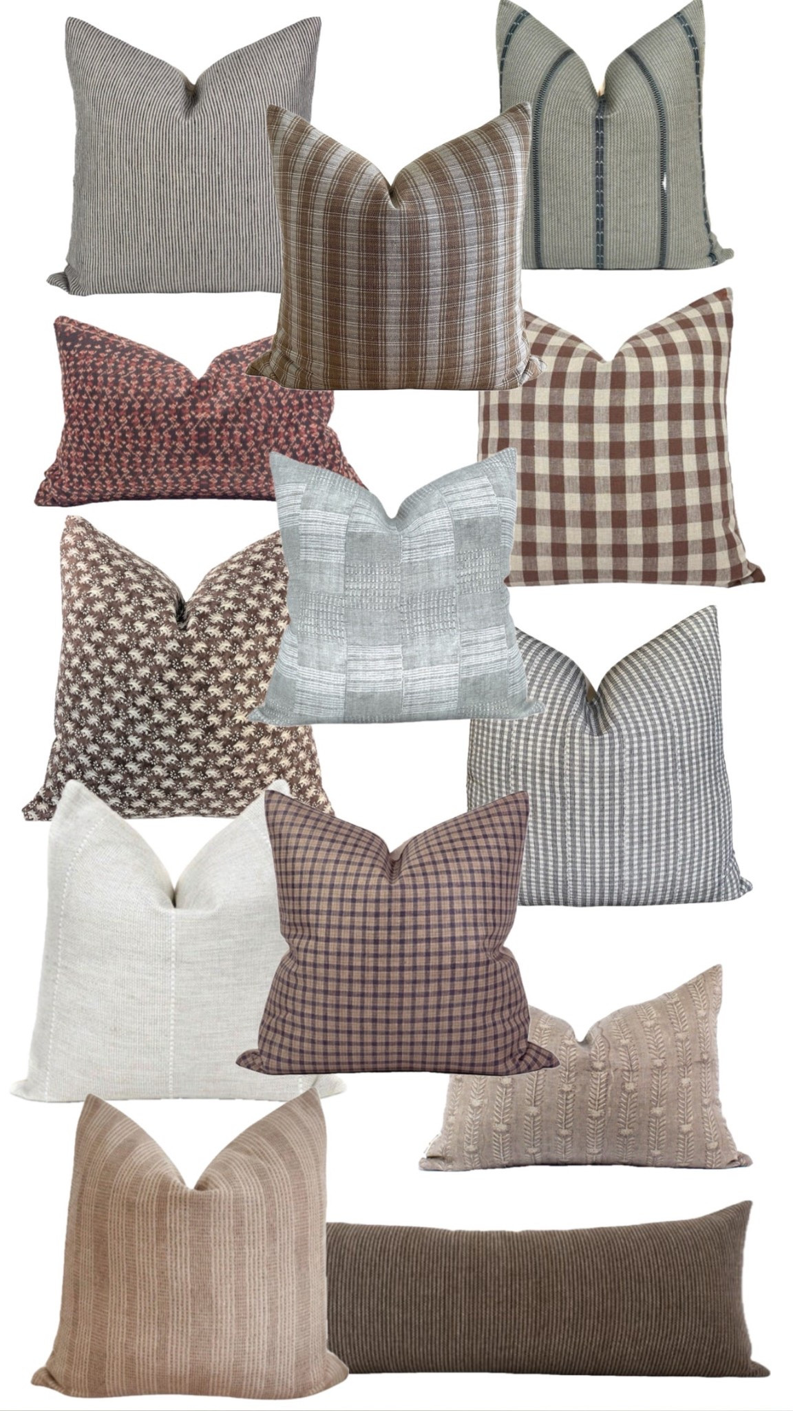 some recently saved throw pillows 🤎 size up 2” on your inserts for a full look! 

#LTKFindsUnder100 #LTKHome