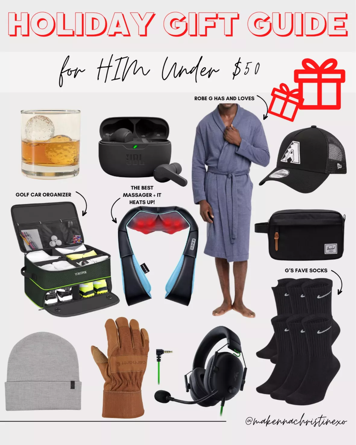 Gifts for Him Under $50!
