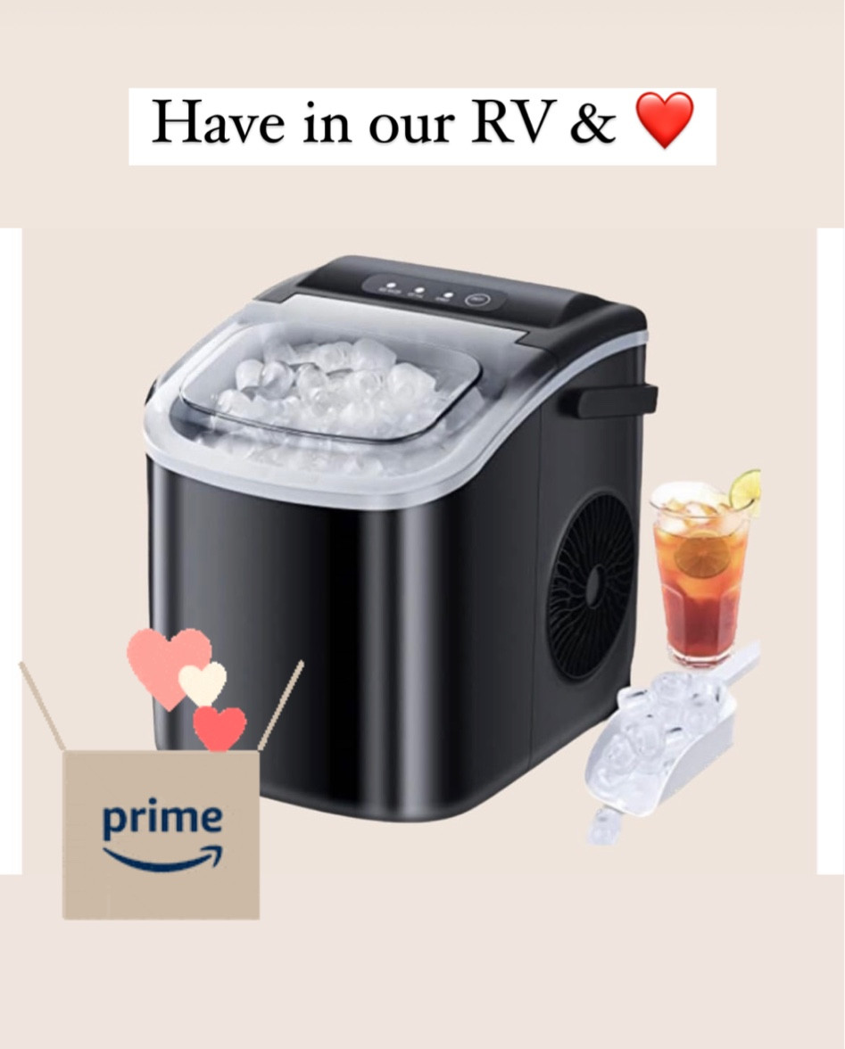 Tabletop ice maker, camping, RV life, RV essentials, Amazon prime day 2023, Amazon home finds, LTKhome, LTKtravel

#LTKxPrimeDay #LTKhome #LTKsalealert