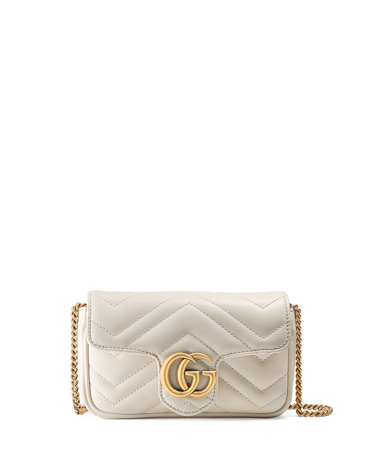 Gucci GG Marmont Matelasse Leather Super Mini Bag | Neiman Marcus