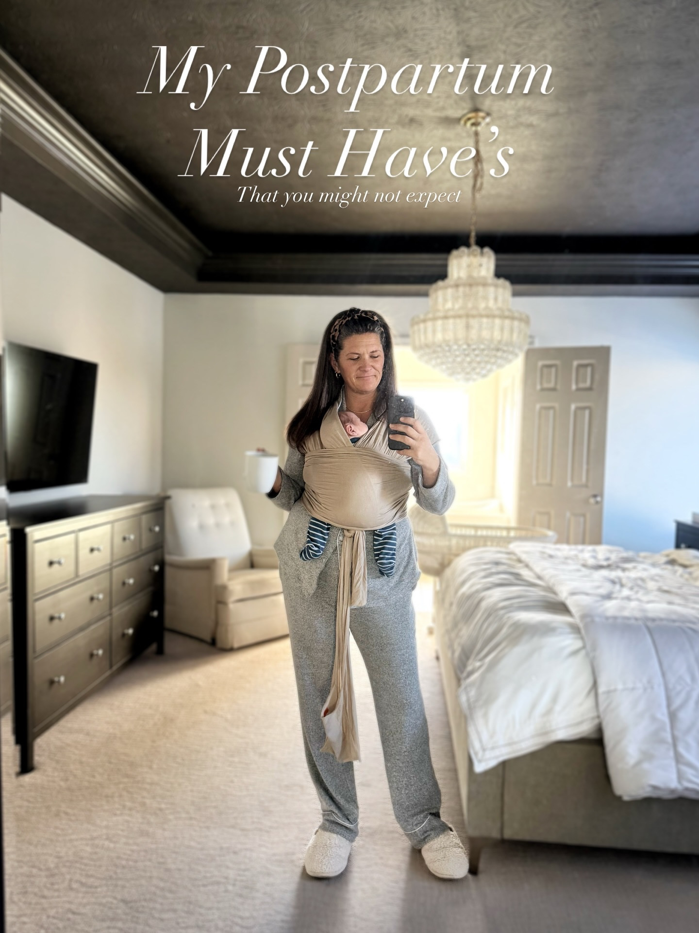 My Postpartum Must Have’s

They might not be what you expect. It’s not fancy name brand things. It’s not a monster list. Let’s be serious, top of the list…… Time.

There are a few things that I love and allow the slow, sleepy, working through recovery but also soaking it up feel it’s best.

1. A Pump of Your Choice
Whatever fits in the budget is great. Honestly, the $30 hand pump is stellar. I used the Spectra round 1. This time the @elvie is so helpful with a toddler on the loose. Pumping isn’t fun no matter how you slice it, so find what works and roll with it.

2. Bottle/ Bag Storage
I like things in one place. This @target storage does that and makes life easier.

3. Night Light
Big lights in the night hours are brutal. This one is small enough to toss in your diaper caddy, purse for travel or pajama pocket even. It’s dimmable and no hard edges. It makes night time feedings and changes a little more manageable.

4. Button Up Pajamas
You need to feel good about yourself in the process and pretty pajamas do that. Make it button up with pockets for functionality. I love pretty pajamas too.

5. Coffee (of your choice)
It’s all tiring. But if you can make your mornings feel a little more magical or luxurious, it makes no sleep feel a little bit more like a perfect RomCom. Enjoy your mornings…. Romanticize them even. Coffee from home that you love does this. I choose my @nespresso every single time!

6. Milk Storage
I roll with the pitcher method, but don’t give me a pitcher… I don’t want something for a single season. Simple glass jars do the job perfectly. Add storage bins to contain all the things and any mess is a bonus.

7. Drying Rack
I was very against this my first go. I don’t like counter clutter but creating a home base for all the things you need all day, every day… yes.

8. Find Joy
Find Joy in your body recovering. You just did the coolest thing of your life, so let things be slow, slightly painful, tiring and emotional. It won’t last forever. Your body knows how to heal.

While it may seem against the grain to say, enjoy postpartum. Find the things that maintain your sanity, make you feel good and see the joy. Time will do the rest.

#LTKmomlife #LTKBaby #LTKBump