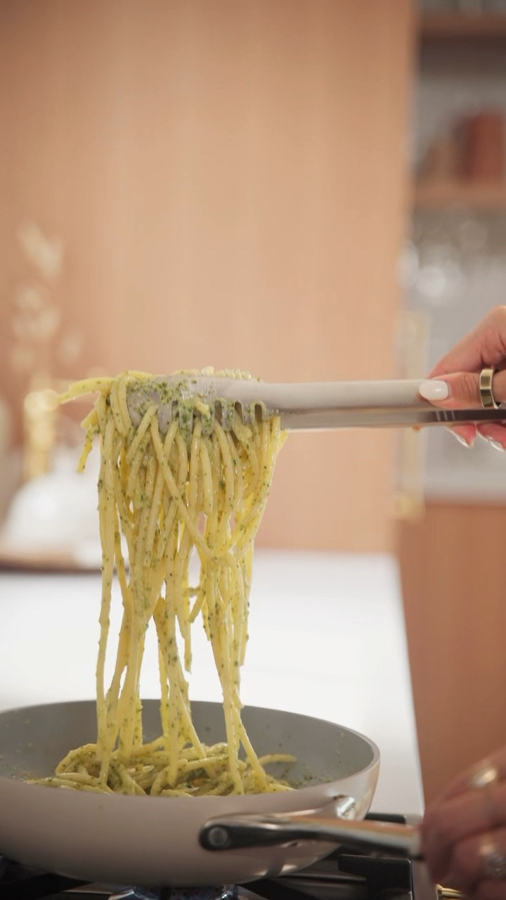 Pesto bucatini 😍 so fresh, so dreamy

#LTKhome #LTKSeasonal
