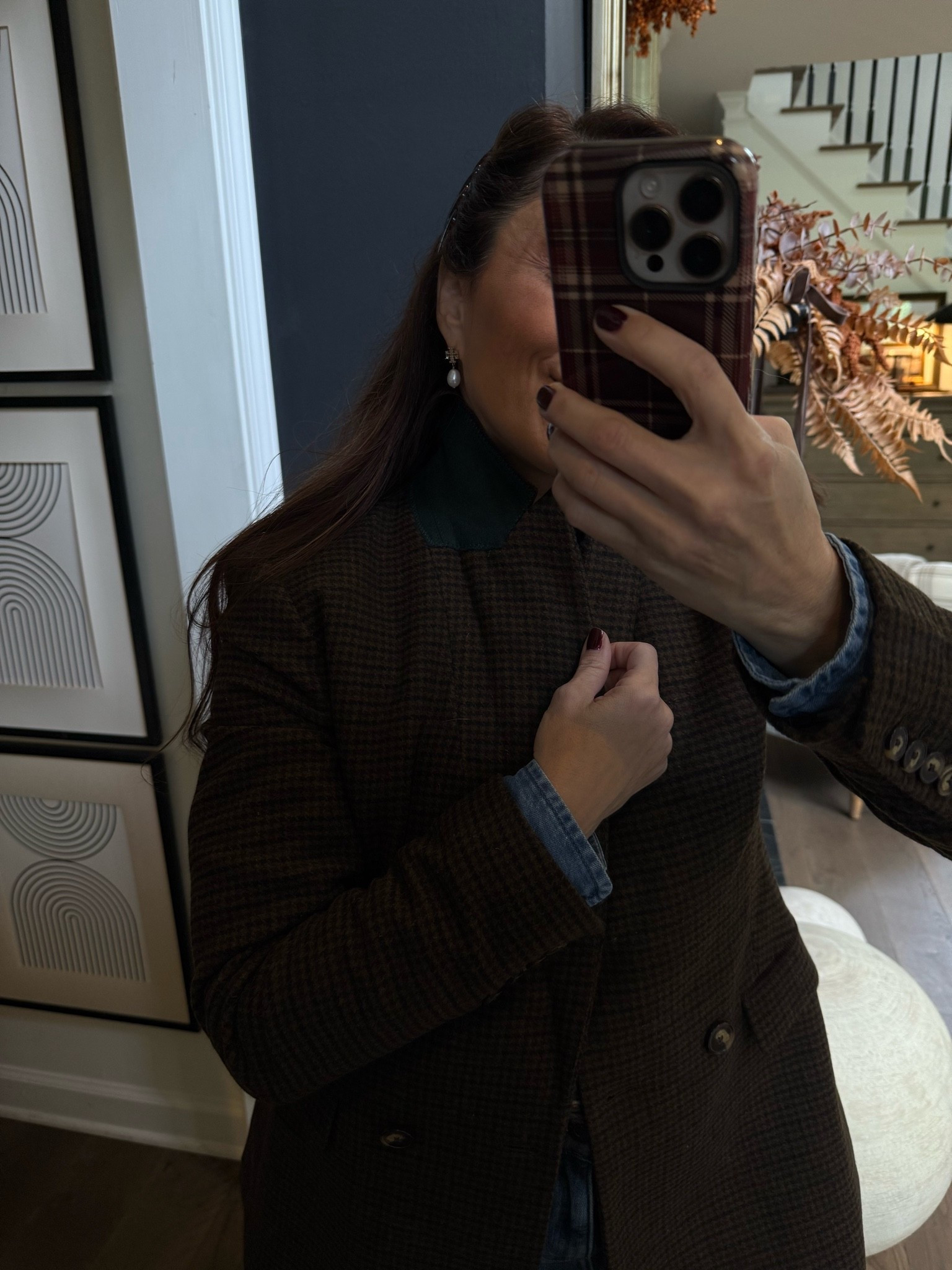 Oh my ggggggosh!!! Look at the beauty that just arrived!! I love the double sided collar (green on one side and brown corduroy on the other?! Eeekk!!) it’s on sale, too!! 👏🏽

#LTKdayinmylife #LTKgrwm #LTKootd