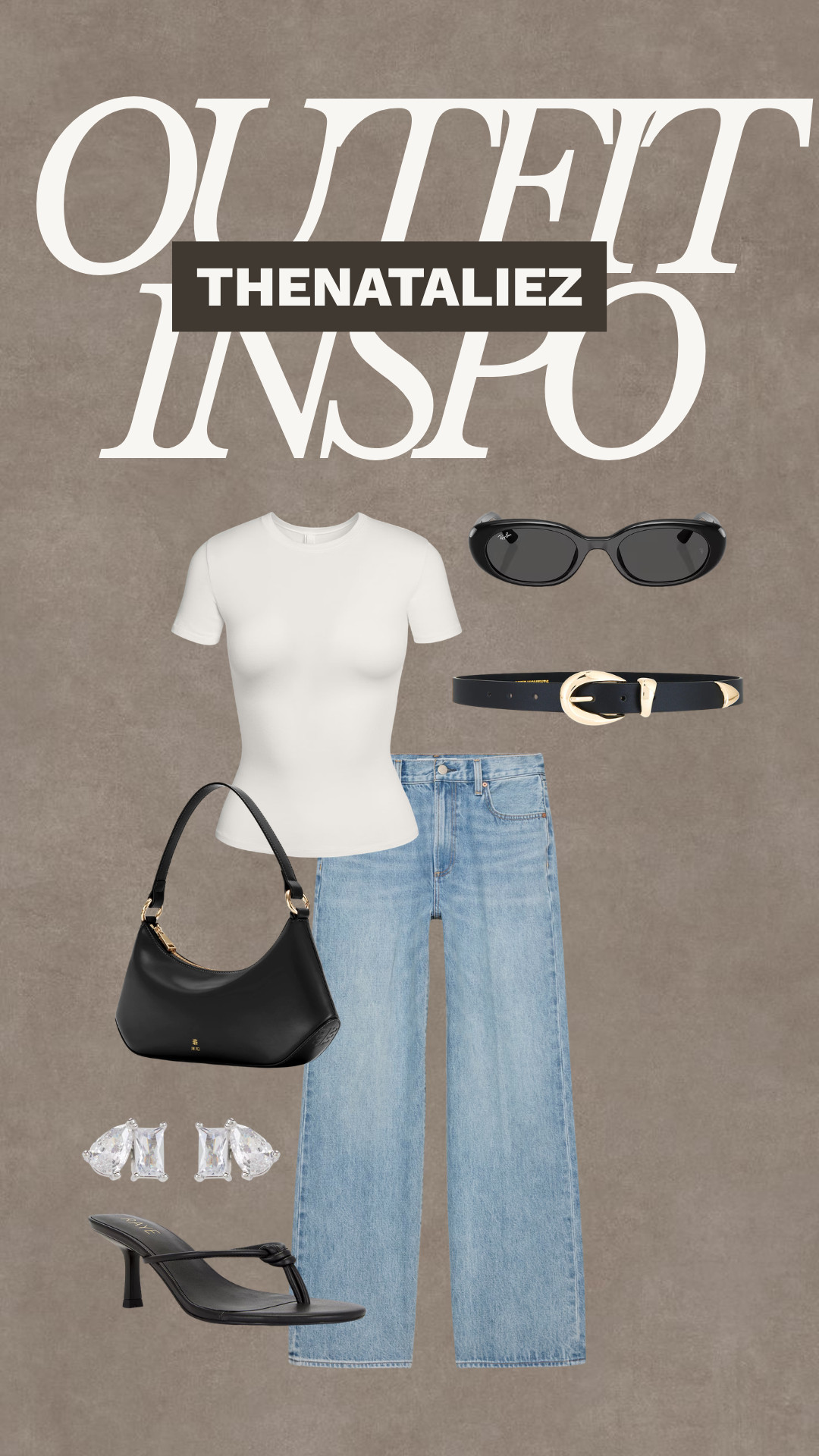 Spring casual basic outfit with skims top and black kitten heels  

 #LTKootd #LTKSeasonal #LTKU