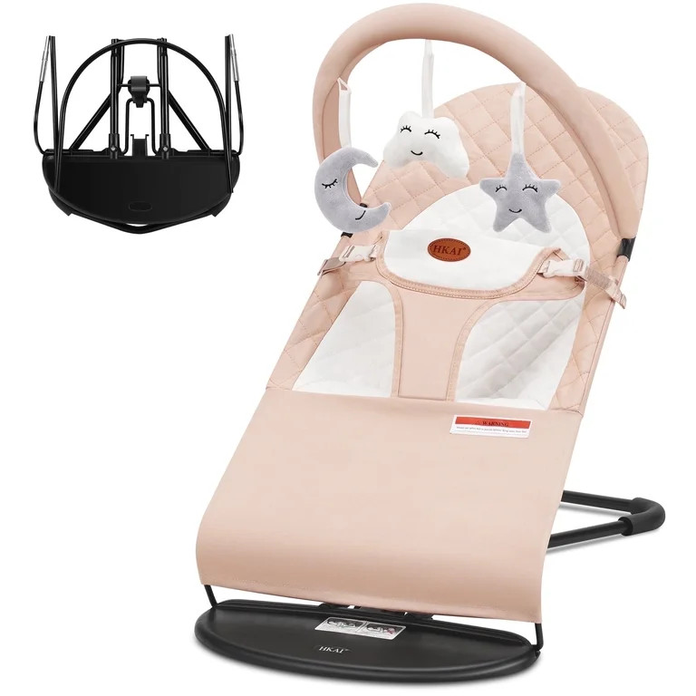 kmaier Baby Swing for Infants, Baby Delight Bouncer Seat Fixed with Swing Toys for 0-18 Months,Oa... | Walmart (US)