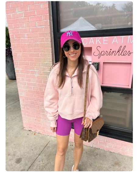 Lululemon scuba hoodie in pink mist with align shorts in vivid plum (size 4)




#LTKfindsunder50 #LTKSeasonal #LTKfindsunder100