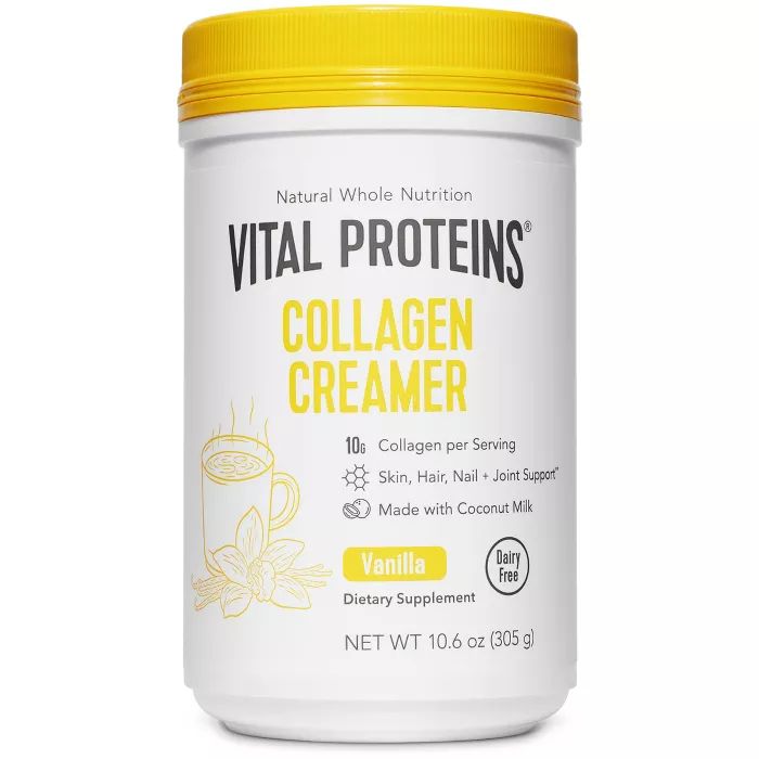 Vital Proteins Collagen Creamer Vanilla Dietary Supplements - 10oz | Target