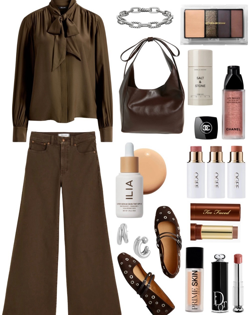 Fall outfit 
Brown jeans 
Wide leg jeans 
#ltkseasonal

#LTKStyleTip #LTKShoeCrush #LTKItBag