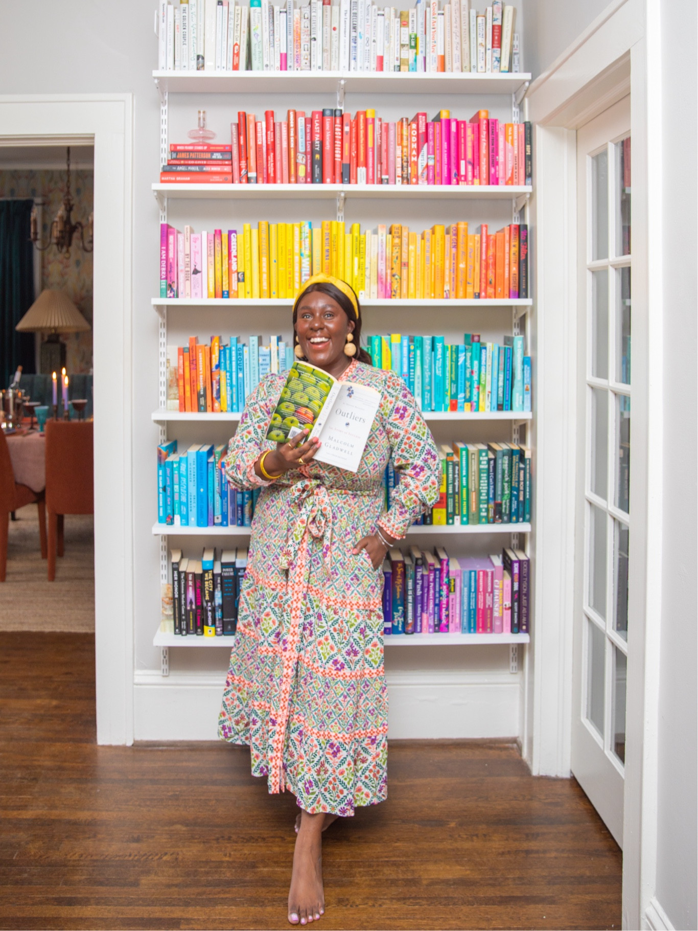 Just a girl and her comfort bookshelves 🤣 Since I’m not on TikTok, I’m always late to trends but someone DMd me after adding these bookshelves that now qualify for the #bookwealth #shelfwealth trend? Okay, sure 🤷🏾‍♀️

Anyway, this room, my living room, is currently getting facelift with a fresh coast of white paint (#renterproblems #historichousewithplasterwallsproblems) but I’m excited nonetheless! The books will make even more of a statement once reinstalled and I’m actually thinking of making it more into a library where books are in alphabetical by author or title to make finding books a bit easier. 

Another side note, this is the first time in pictures I can see how much of a difference having @invisalign is making and I’m VERY happy about it! I totally should have start earlier but thus is life 🙈 I have several more months to go am crossing my fingers to be done this calendar year 🎉🎉

Back to the shelves: I used the @thecontainerstore @containerstorecustomspaces Elfa Classic® 4’ Basic Melamine Shelving White with 8inch depth which was perfect for this open, but narrow-near-door space and absolutely love my choice! 

#LTKsalealert #LTKhome #LTKmidsize