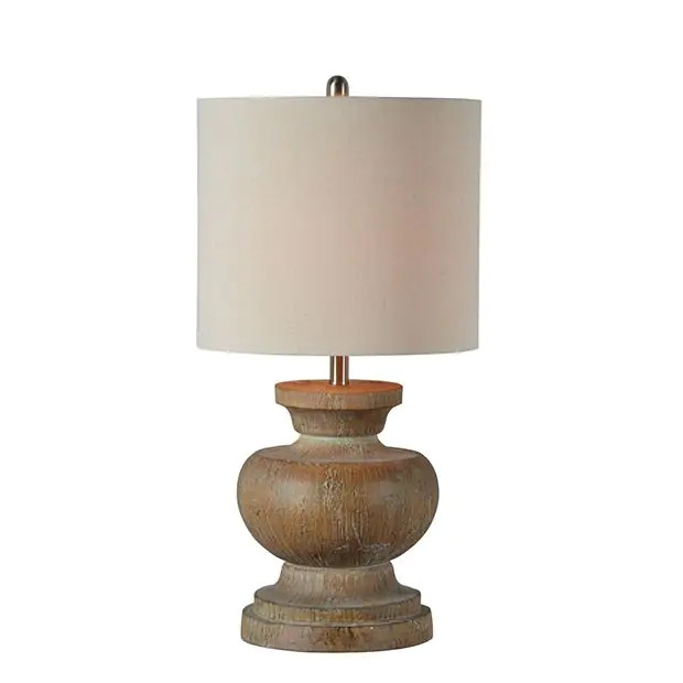 Distressed Base Country Table Lamp | Antique Farm House