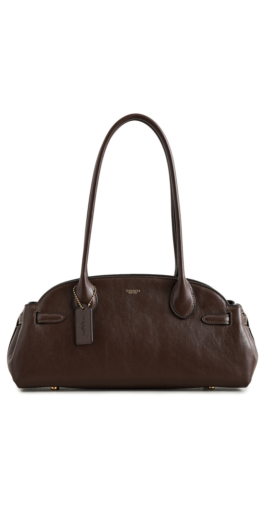 Coach Glazed Leather Empire Carryall 34 Maple One Size | Shopbop