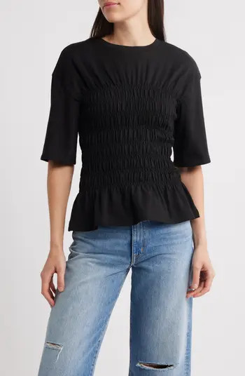 & Other Stories Smocked Top | Nordstrom | Nordstrom
