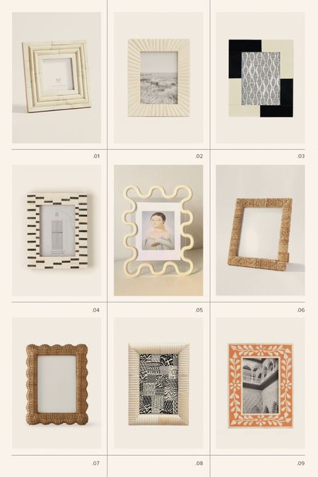 cute unique picture frames!

#LTKhome #LTKFind #LTKunder50