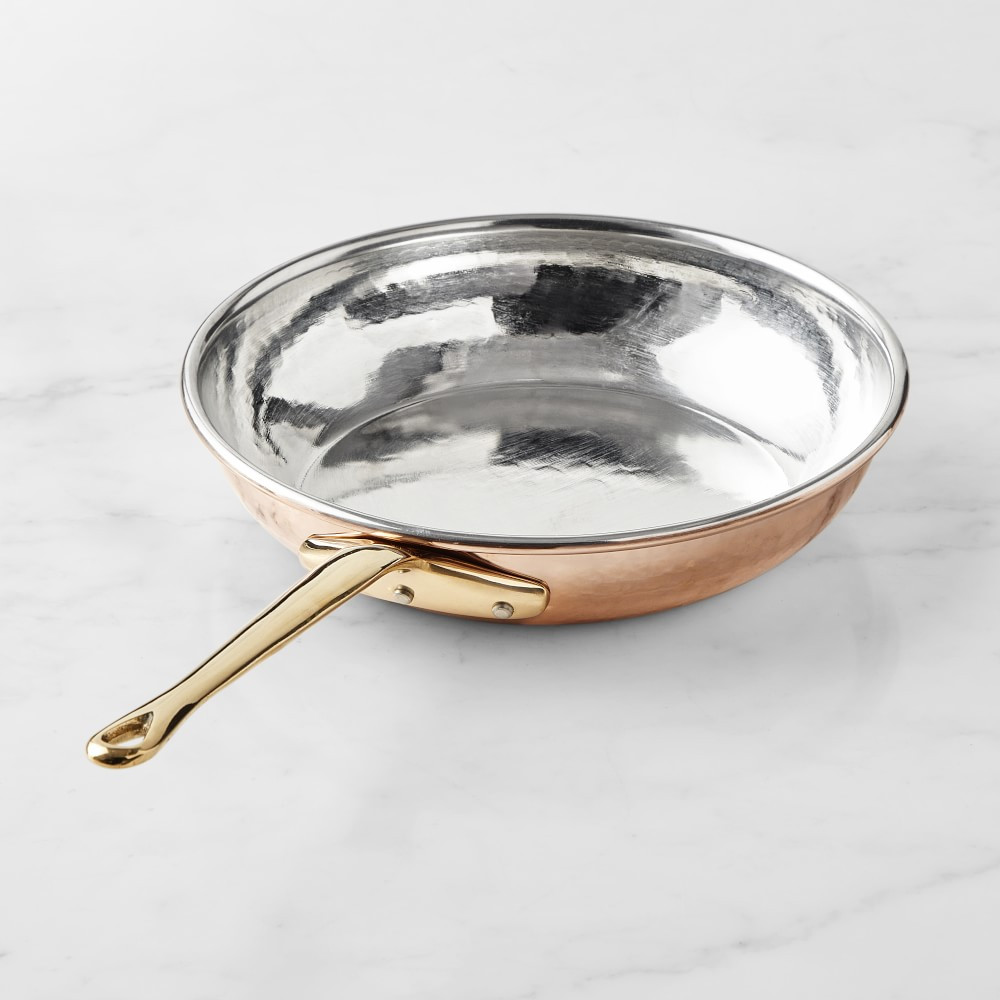 Ruffoni Historia Hammered Copper Fry Pan, 9 1/2" | Williams-Sonoma