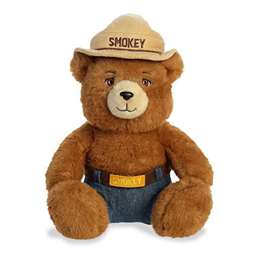 Aurora® Iconic Smokey Bear Smokey Bear Stuffed Animal - Inspiring Conservation - Nostalgic Companion - Brown 10 Inches | Amazon (US)