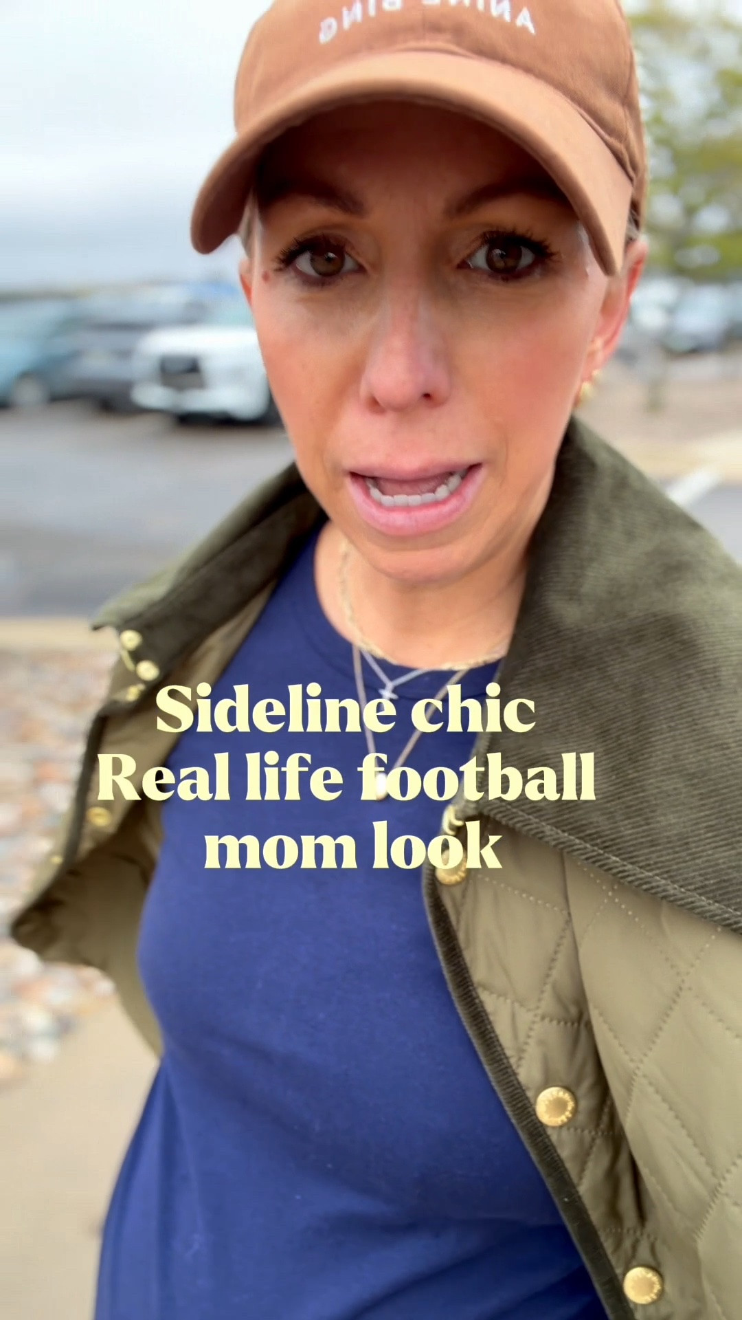What I’m wearing on the sidelines of my son’s football game… weatherproof jacket needed for Rayne, relaxed jeans, cute sneakers, and a baseball cap. Love the elevated color of this quilted jacket I sized up - as I prefer a relaxed fit  ￼￼

#LTKmomlife #LTKOver40 #LTKdayinmylife