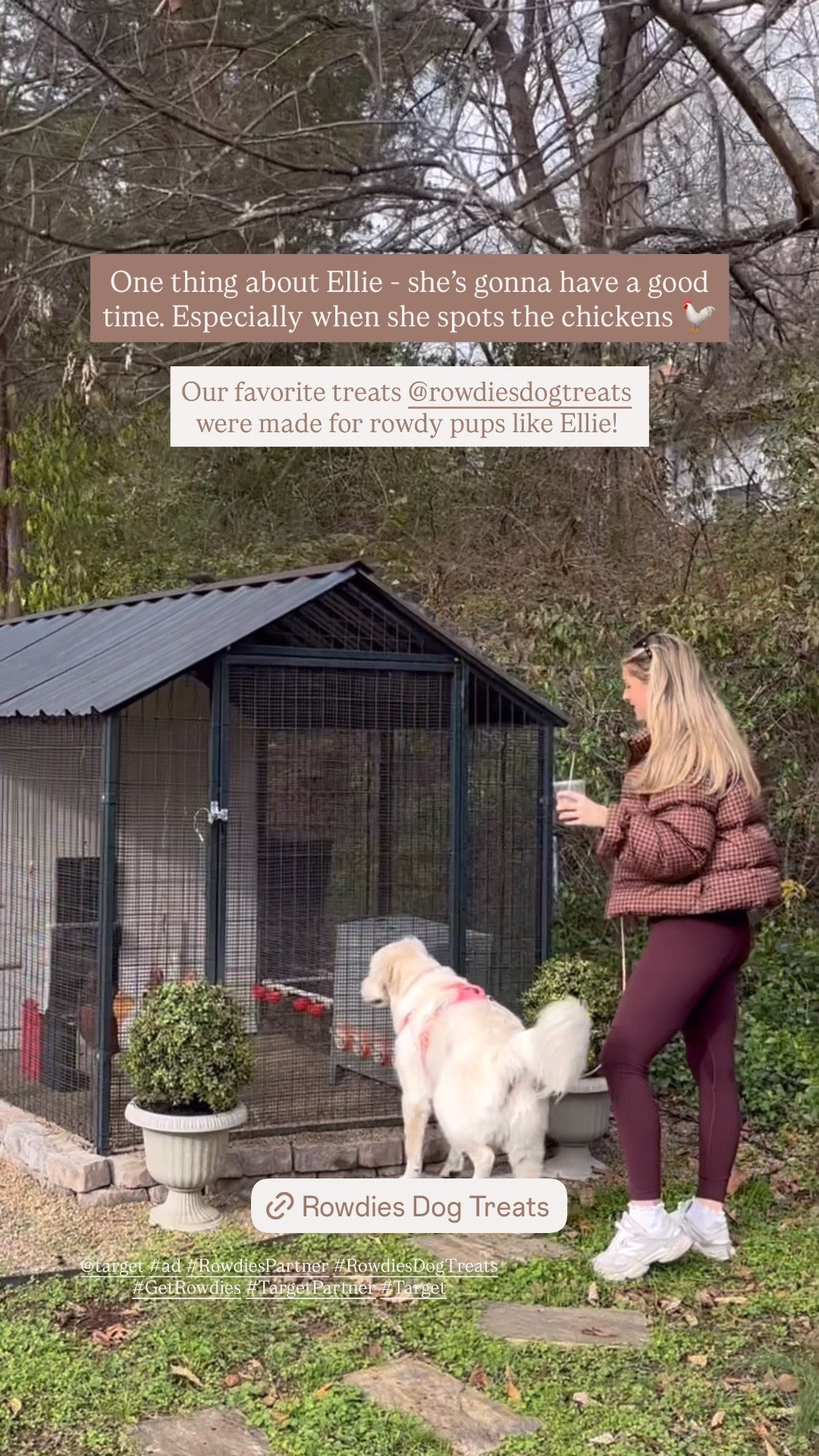 #ad If your dog lives in their Rowdy era too, you need @rowdiesdogtreats 🤍🐶 Rowdies are NEW at Target! They are soft, protein packed, and made with real chicken and real beef! Shop them below and @target 🫶🏼 #RowdiesPartner #RowdiesDogTreats #GetRowdies #TargetPartner #Target 