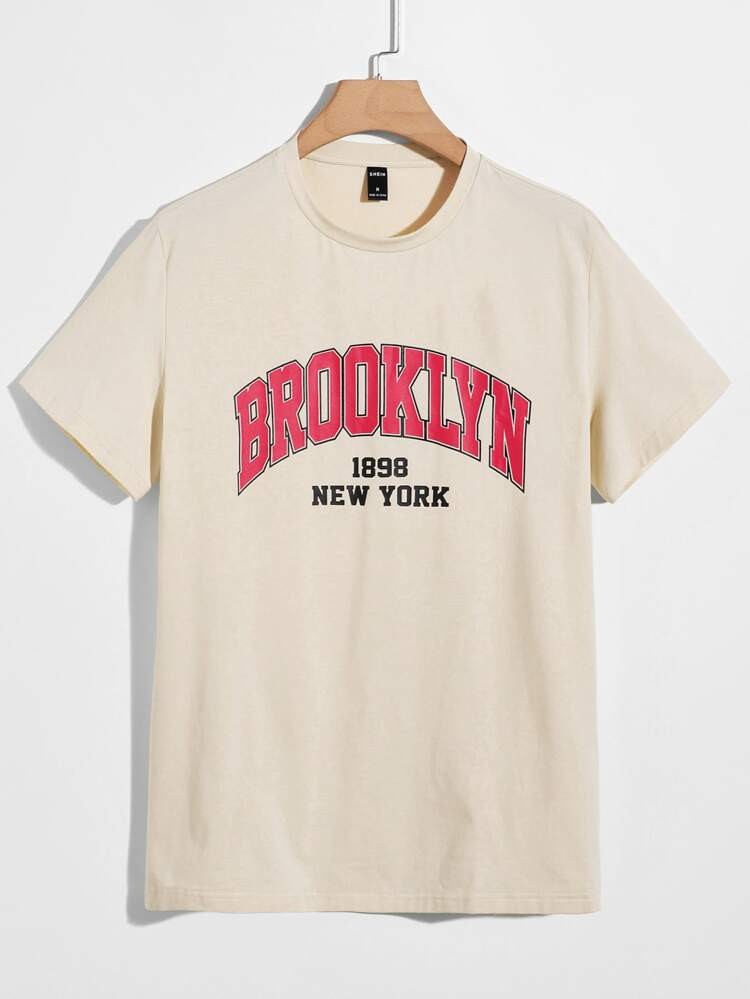 SHEIN Men Letter Graphic Tee | SHEIN