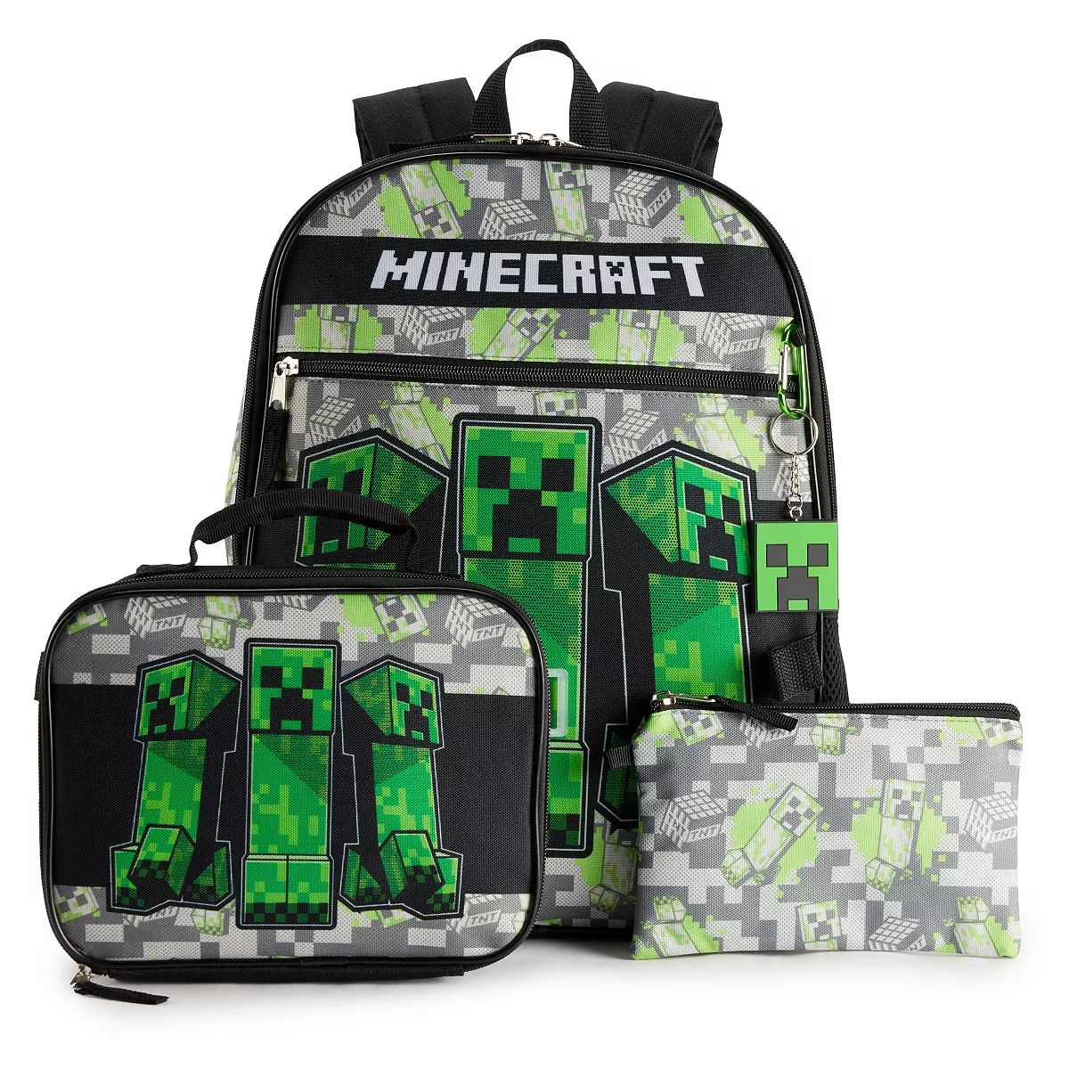 Minecraft 5-Piece Backpack Set | Kohl's