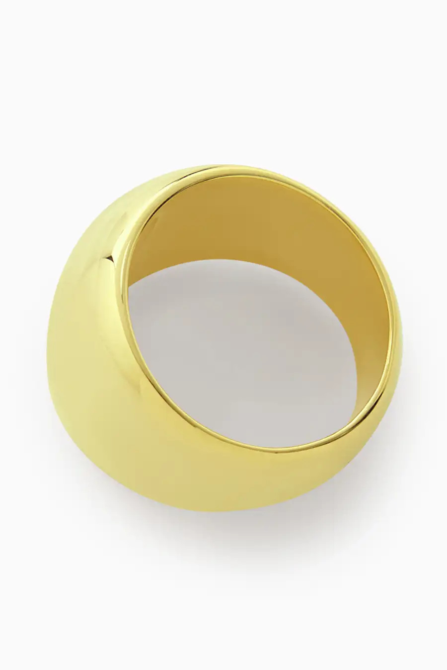 GOLD-PLATED DOME RING - GOLD - Accessories - COS | COS (US)