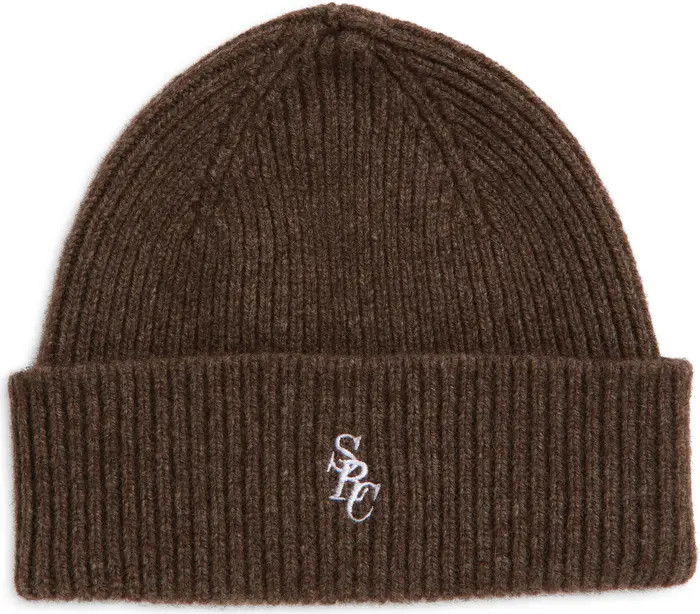 Sporty & Rich Wool & Angora Rabbit Hair Knit Beanie | Nordstrom | Nordstrom