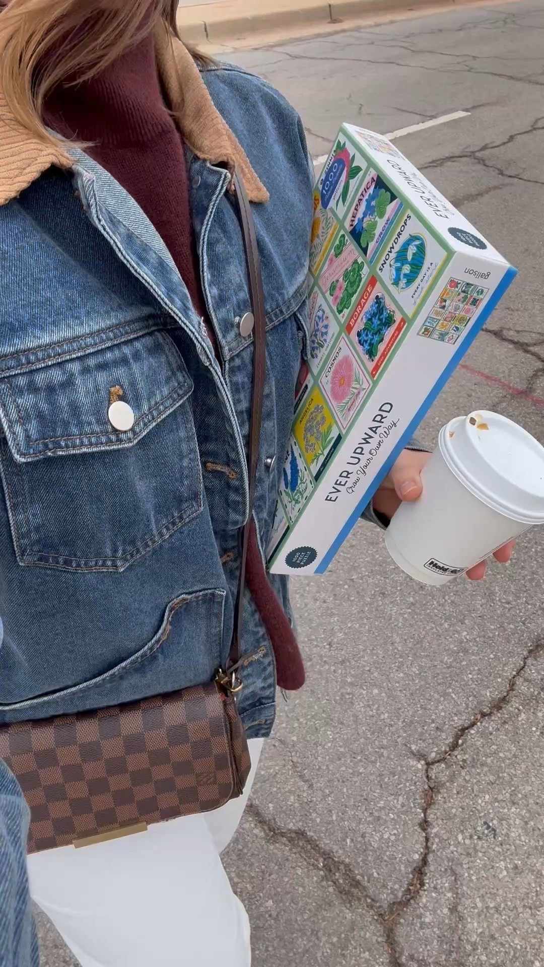 Chilly Sunday #ootd for brunch and puzzle swap with a friend! ❤️