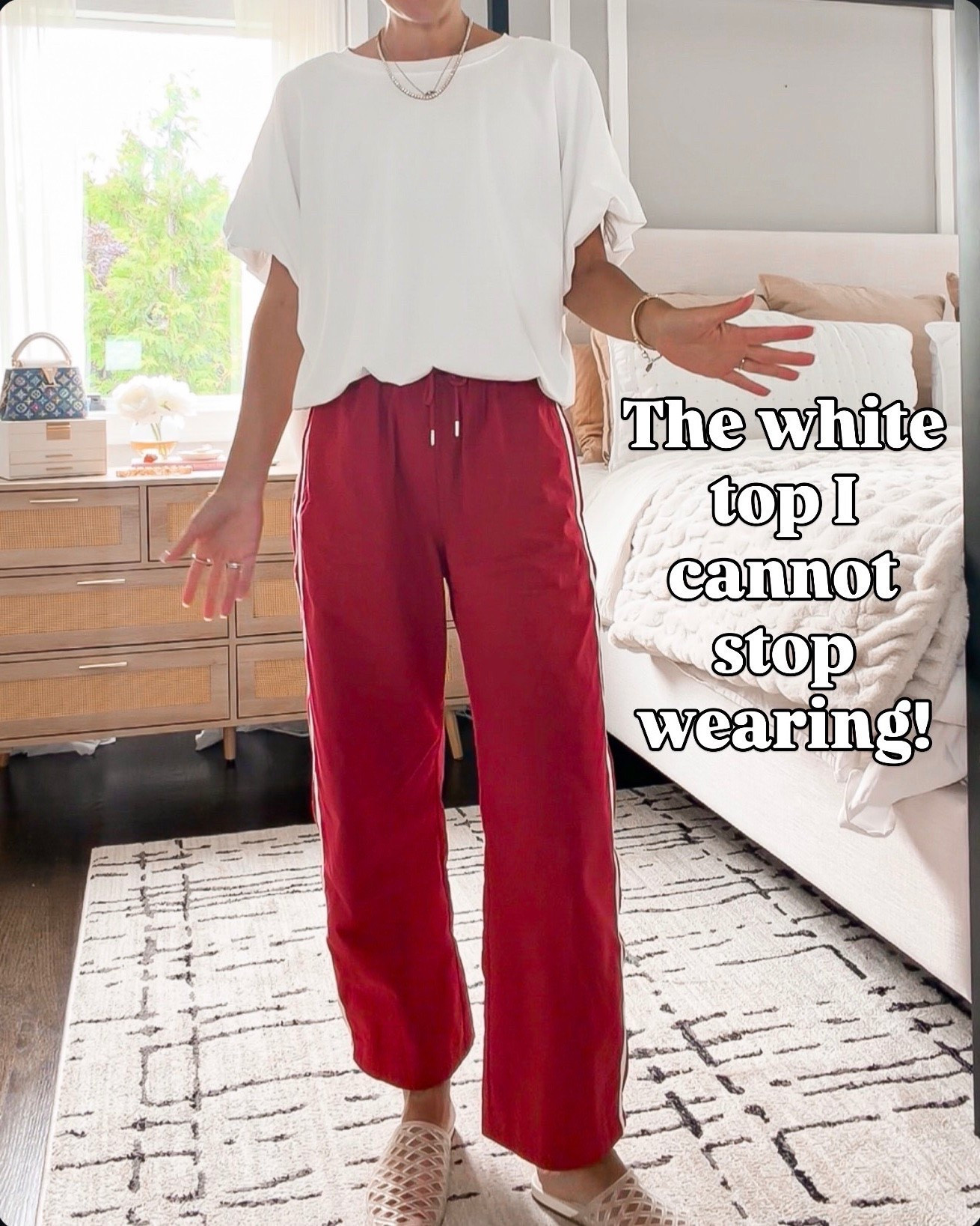 Friday Shopping Group Chat is officially open. ☕🛍️

If we were texting over coffee this morning, these are the finds I’d be sending you first.

✨ Jeans that actually make getting dressed easier.
✨ The white tee I can’t stop reaching for.
✨ A few affordable pieces that look way more expensive than they are.
✨ The beauty find that genuinely surprised me.
✨ And one cozy fall pick I’d grab before everyone starts thinking about fall. 🤭

Which find are you adding to your cart first? 👇

#LTKOver40 #LTKSeasonal #LTKootd