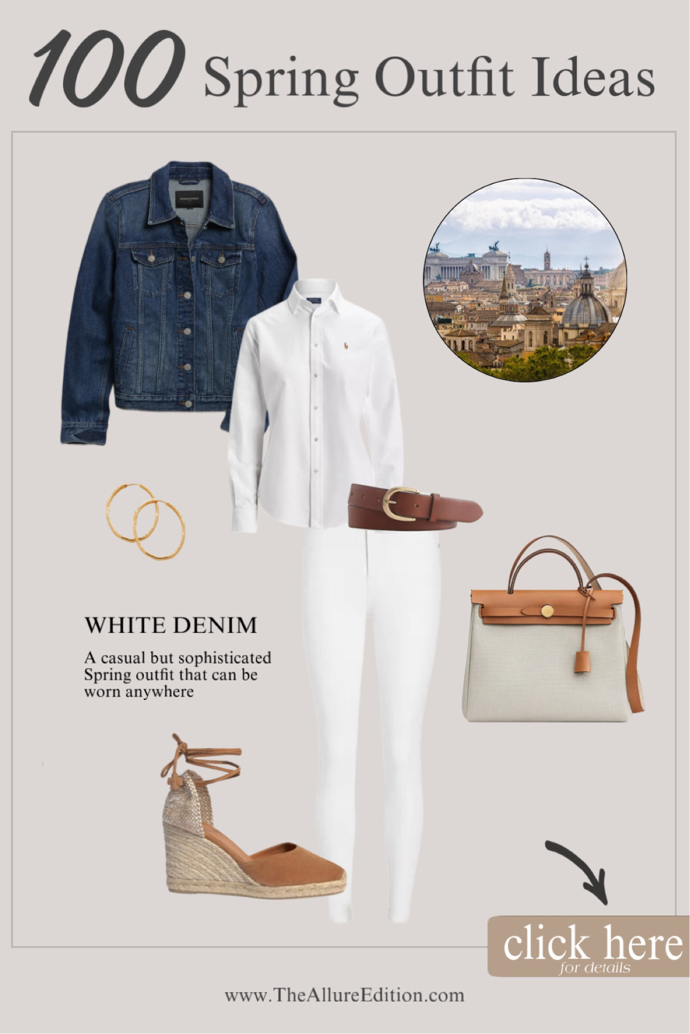 Spring Outfit idea
Spring white skinny jeans pants, old money outfit
Denim jacket 
White casual outfit 

#LTKFind #LTKSeasonal #LTKstyletip