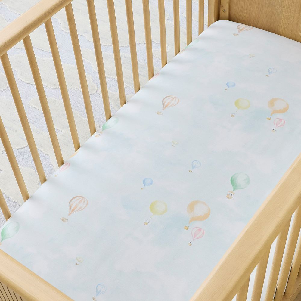 Joseph Altuzarra Hot Air Balloon Crib Sheet | West Elm (US)
