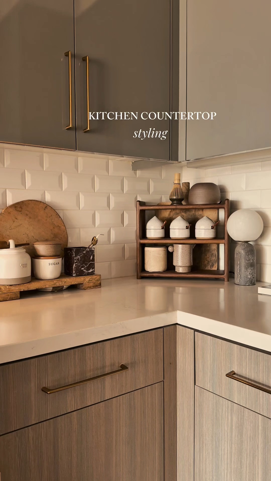 Kitchen countertop styling 

#kitchenstyling #kitchenstyle #organicmodern #curated #kitchendetails

#LTKHome
