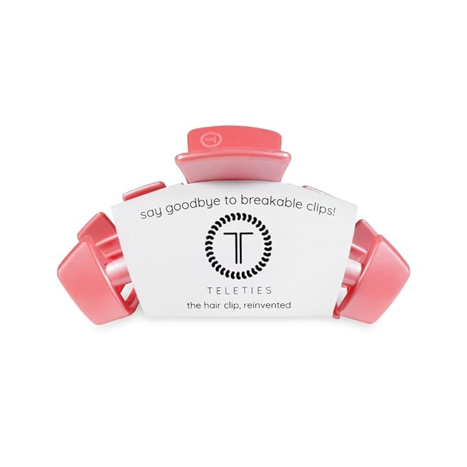 TELETIES - Classic Large Hair Clip - Spring Collection - Hair Claw Clips for Women - Strong Grip,... | Amazon (US)