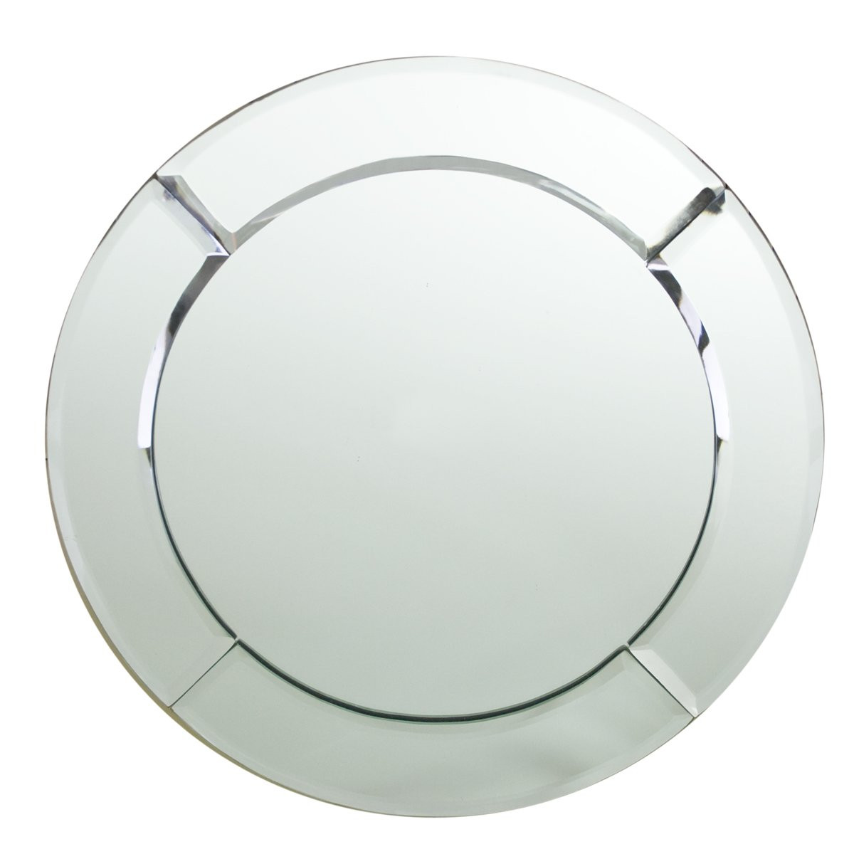 Charge It by Jay Mirror Glass Charger Plate 13” Decorative Melamine Service Plate for Home, Pro... | Amazon (US)