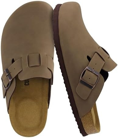 CUSHIONAIRE Hana Womens Clogs | Comfortable Vegan Suede Clogs for Women | Slip On Potato Shoes wi... | Amazon (US)