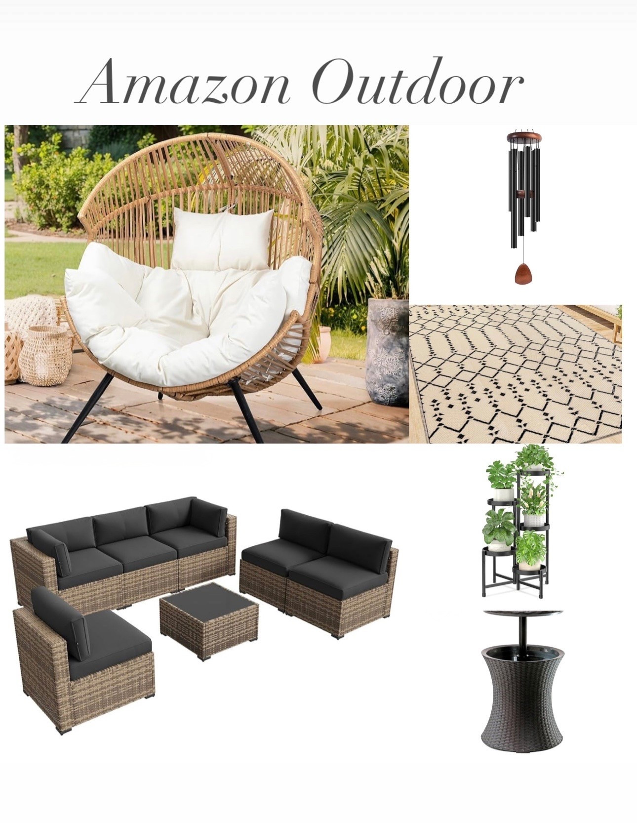 Outdoor furniture, patio furniture, patio decor, outdoor must haves, amazon home

#LTKHome #LTKdayinmylife #LTKSeasonal