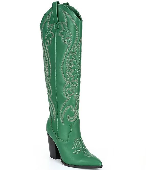 Lasso Leather Western Boots | Dillard's